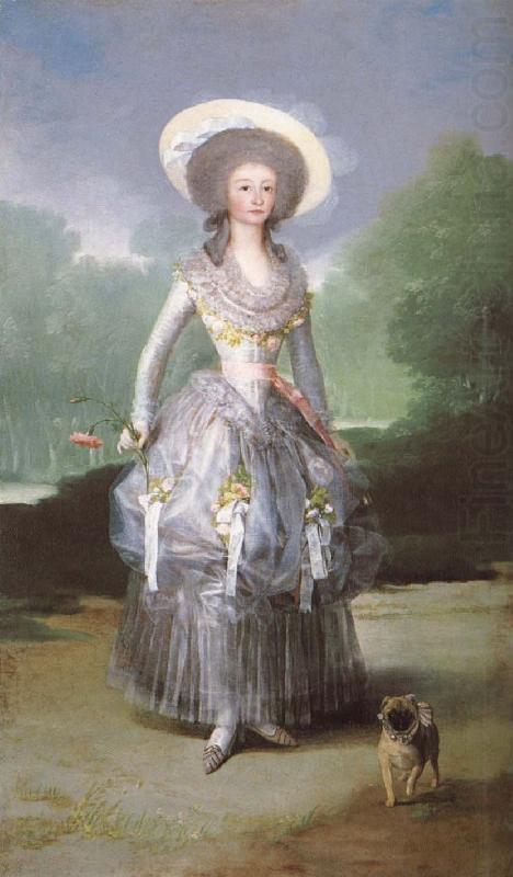 Marquesa de Pontejos, Francisco Goya